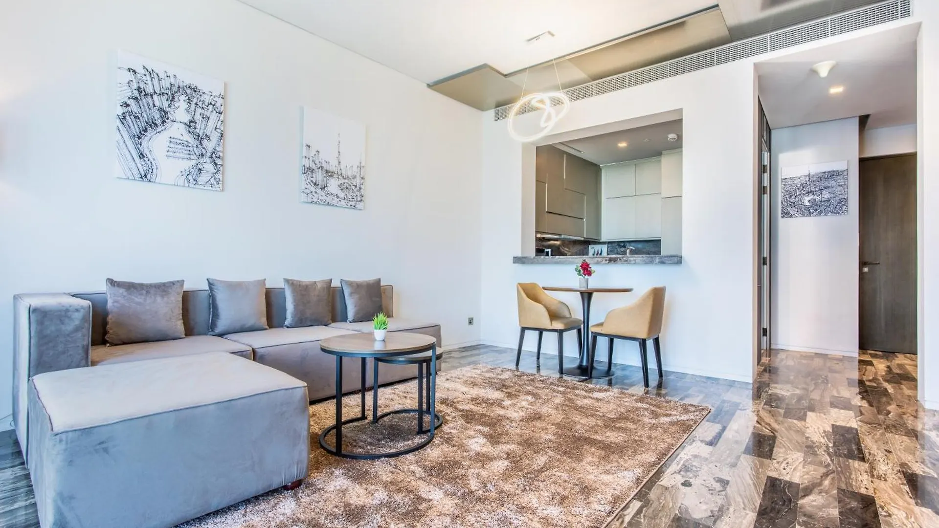 Apartmán Damac Heights By Fendi Dubaj 0*,  Spojené arabské emiráty
