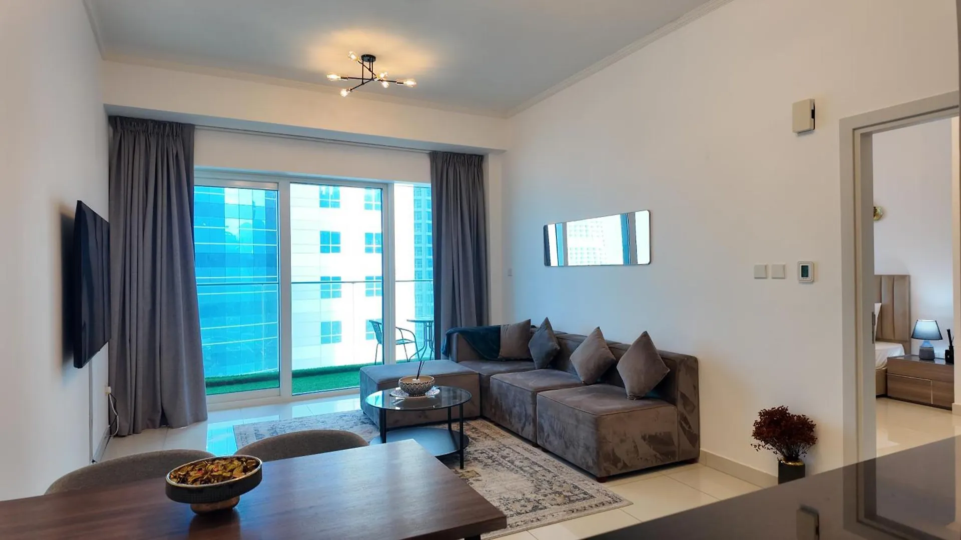Apartmán Damac Heights By Fendi Dubaj